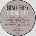 BRYAN FERRY - BOYS AND GIRLS 1985/2021 (BFLP6, 180 gm.) UMC/EU MINT