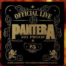 PANTERA - OFFICIAL LIVE: 101 PROOF 2 LP Set 1997/2012 ( R1 62068, 180 gm.) RHINO VINYL/EU MINT